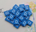 Blue Scrabble Tile
